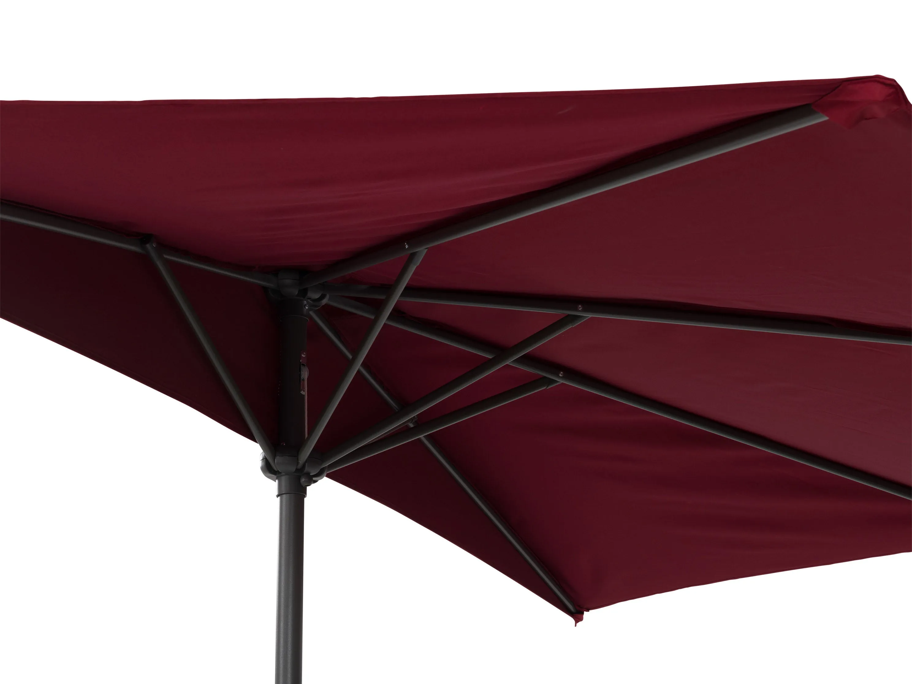 8.5ft Red Half Umbrella
