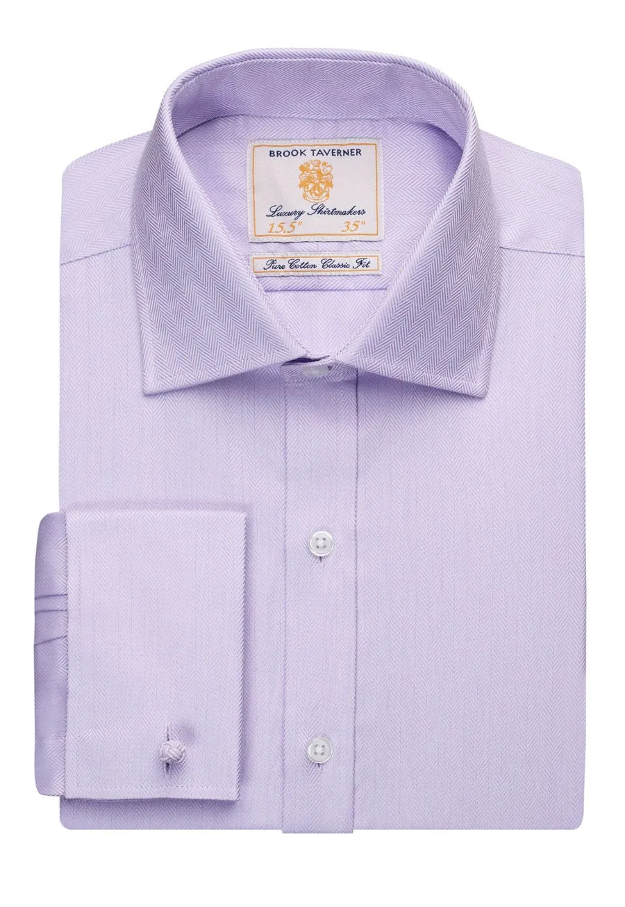 Andora Men's Classic Fit Double Cuff L/S Shirt - 7656