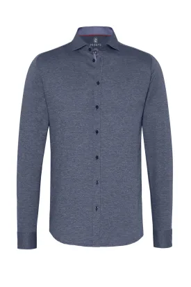 Desoto Slim Fit Button Down Shirt, Navy Blue