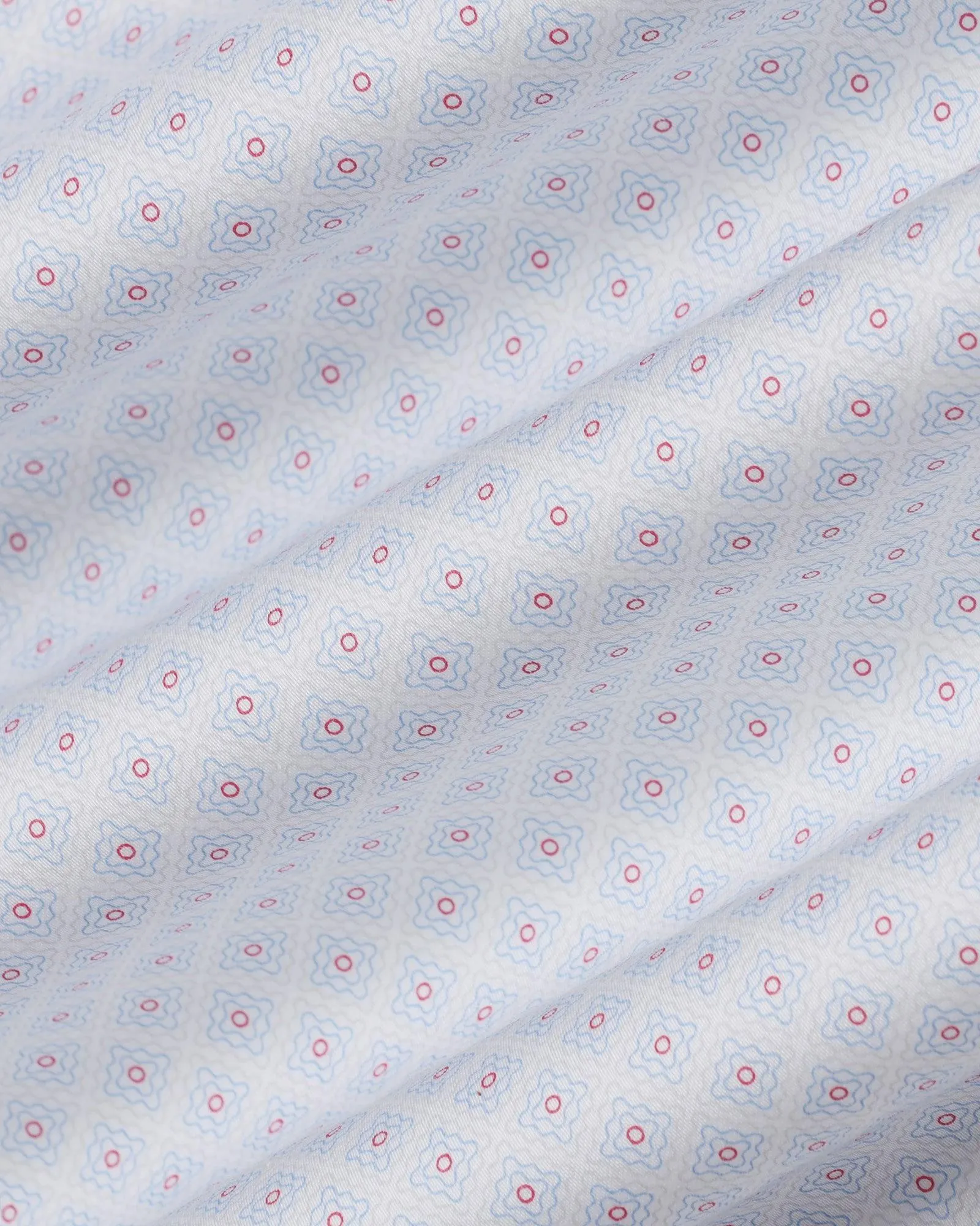 Formal White Printed Shirt - Arona