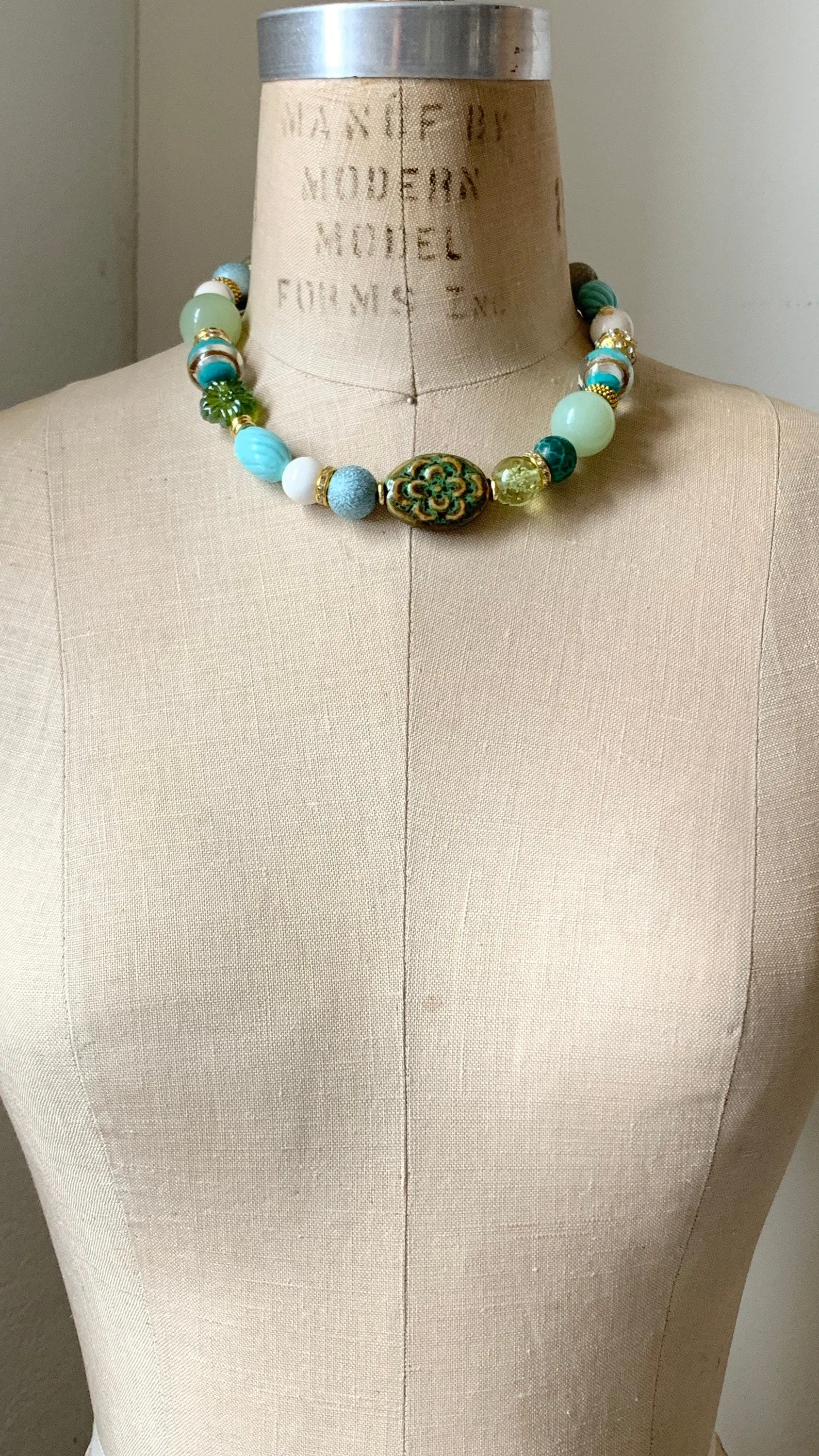 Limelight Statement Necklace