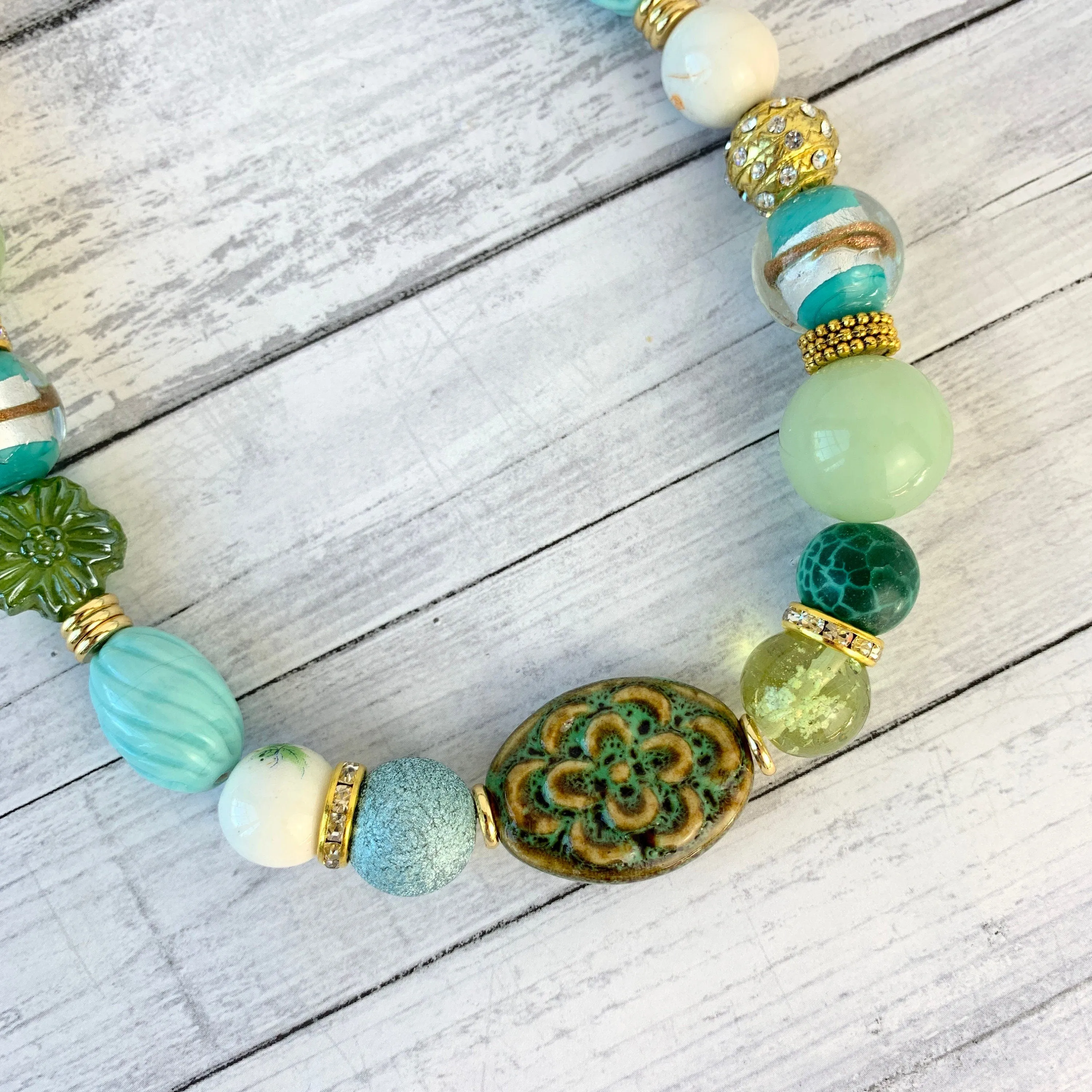 Limelight Statement Necklace