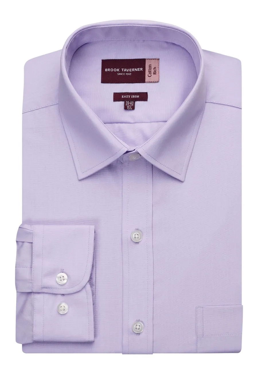 Rapino Men's Classic Fit Single Cuff L/S Shirt - 7539
