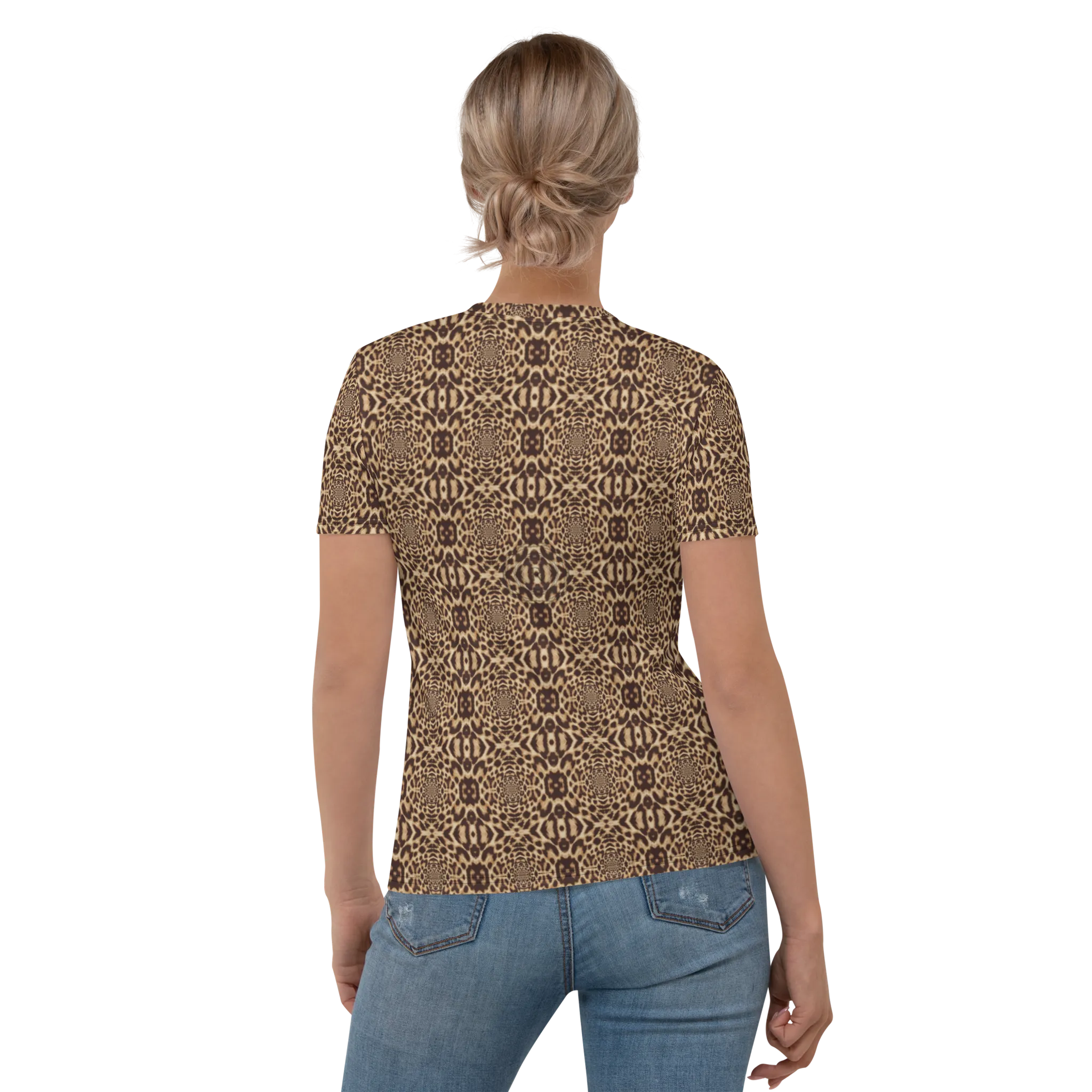 Recursia Contemplative Jaguar Women's Crew Neck T-Shirt