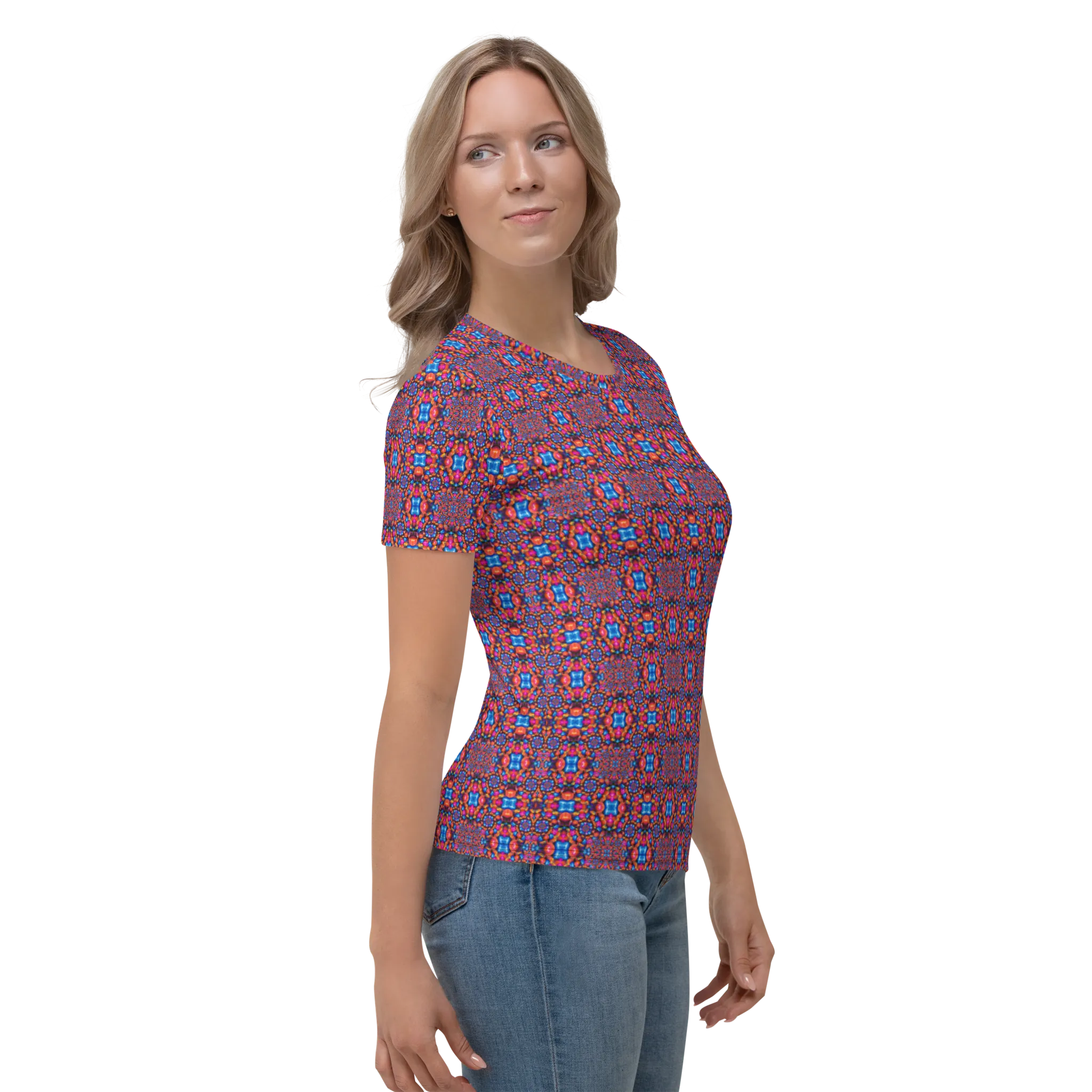 Recursia Indranet Women's Crew Neck T-Shirt