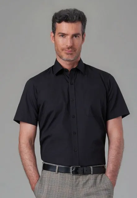 Rosello Men's Classic fit S/S Shirt - 7541