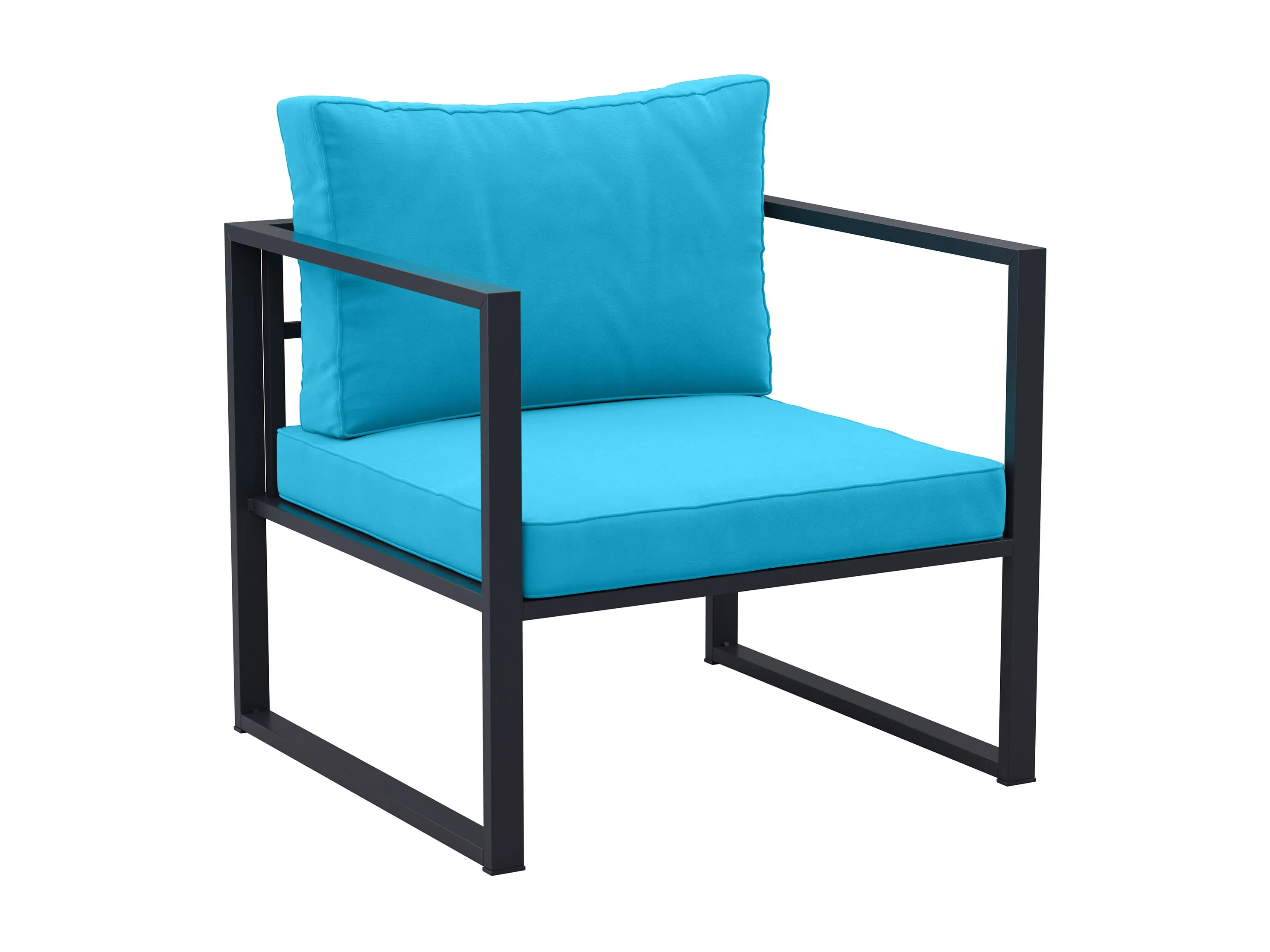 Turquoise 4-Piece Patio Set